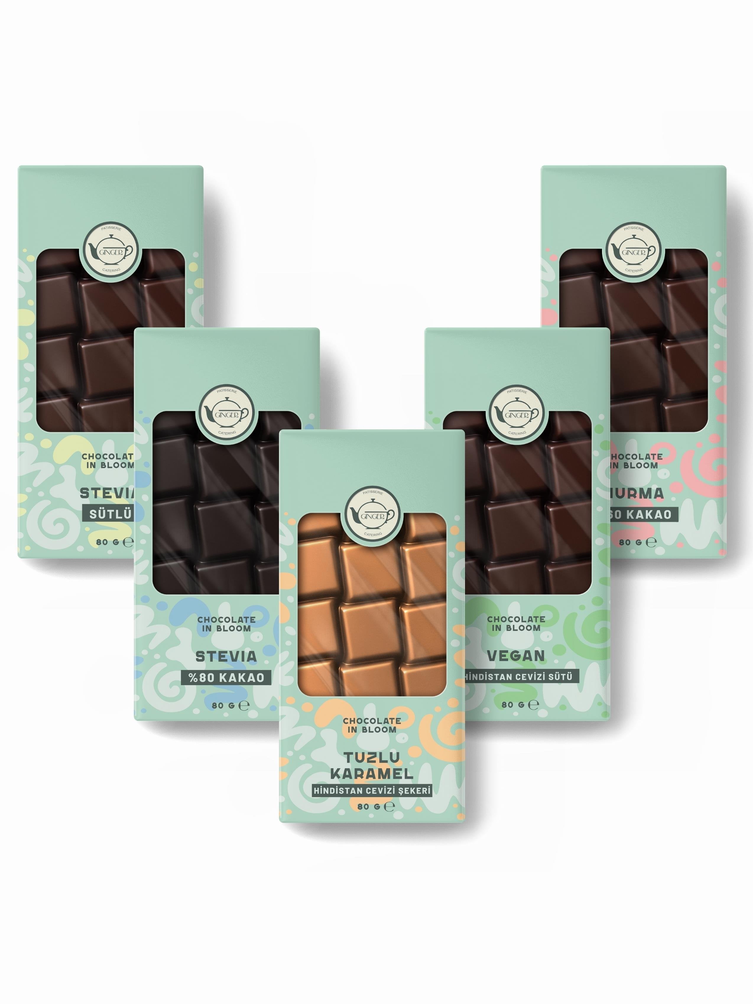 80 Gr 5'li Çikolata Seti