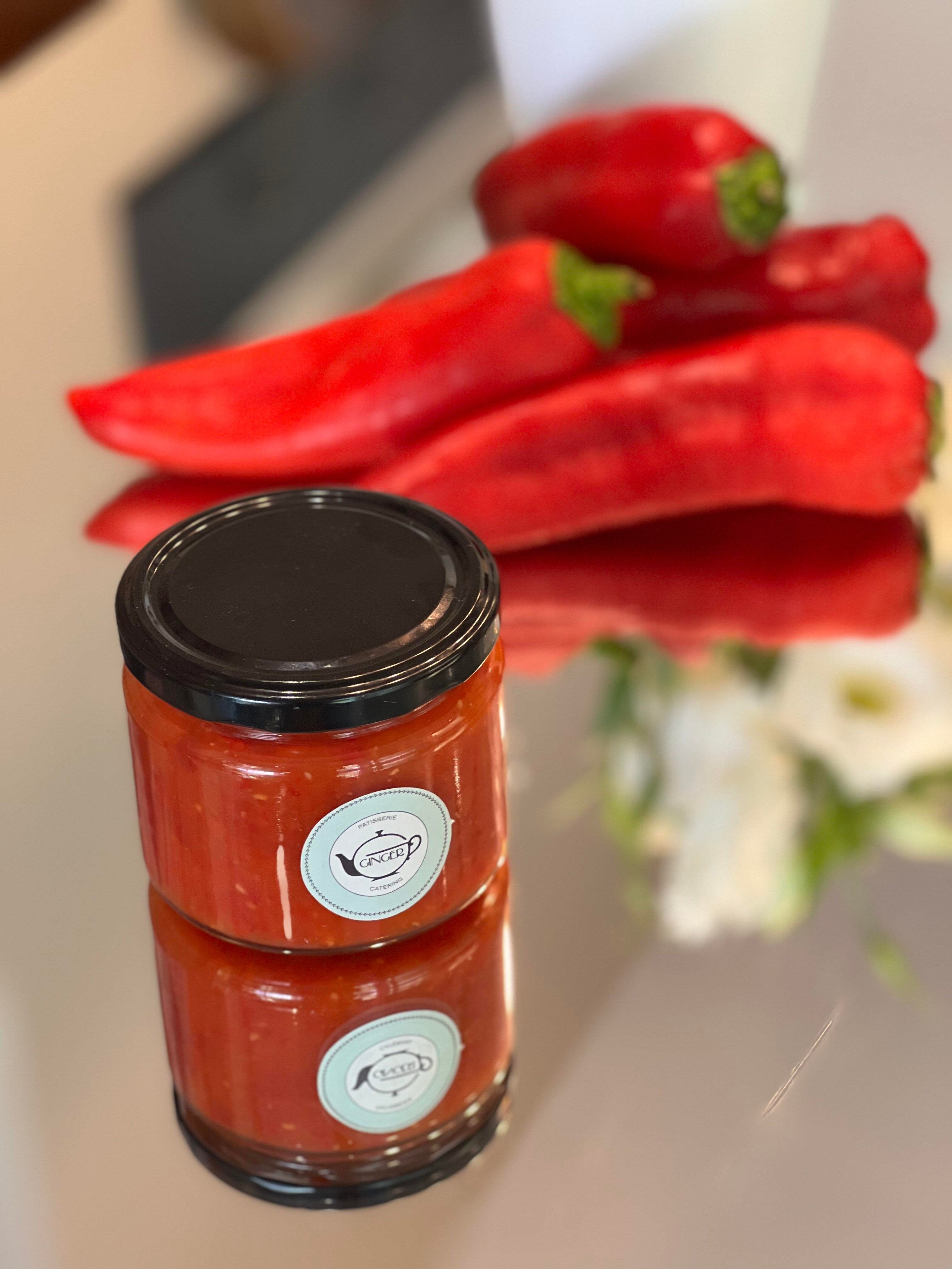 Acı Biber Reçeli Sosu (Ginger's Sweet    Chilli Sauce)