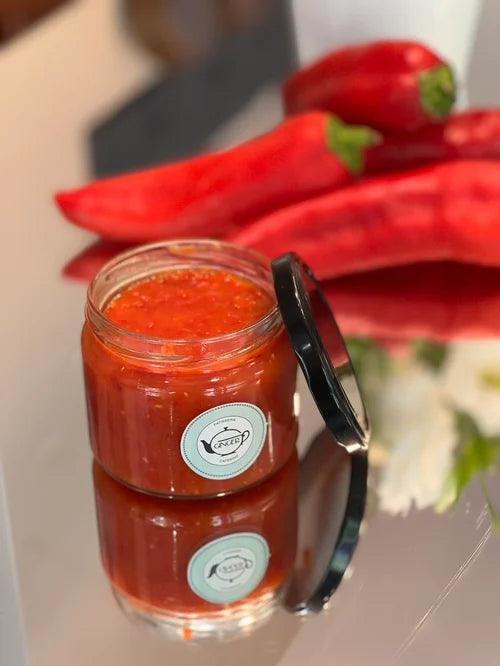Acı Biber Reçeli Sosu (Ginger's Sweet    Chilli Sauce)