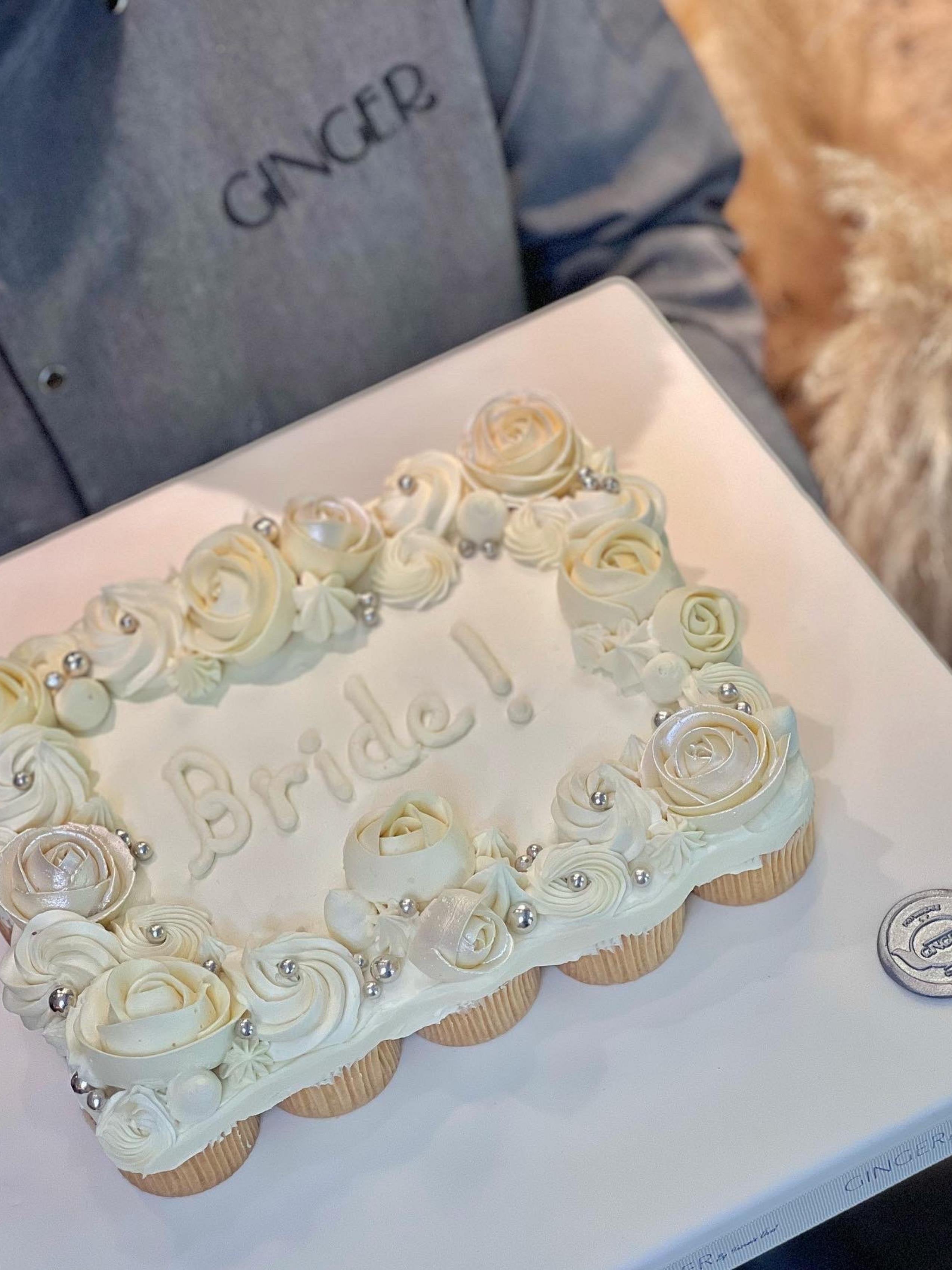 Bride Temalı Cupcake Pasta