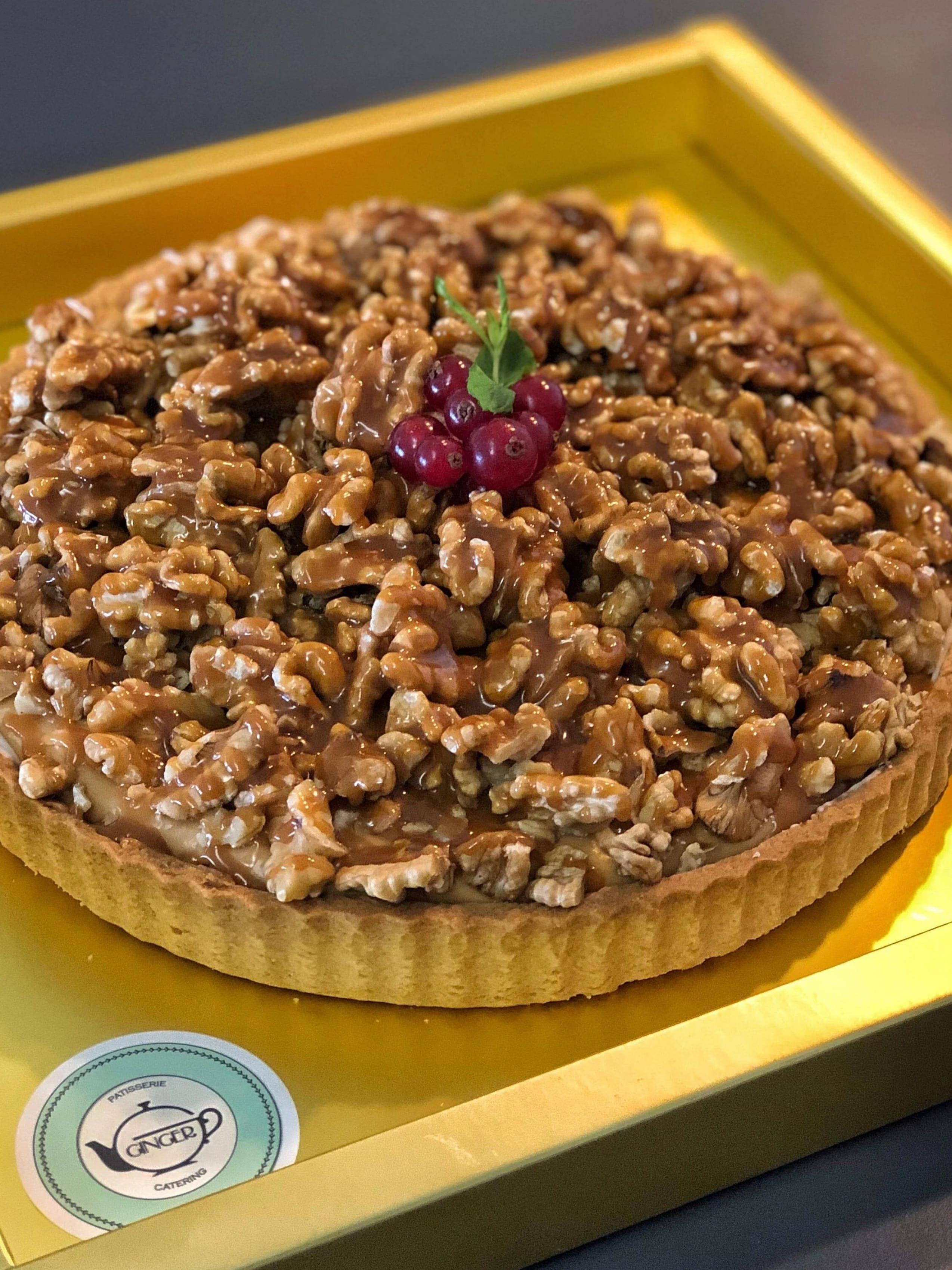 Cevizli Karamelli Tart