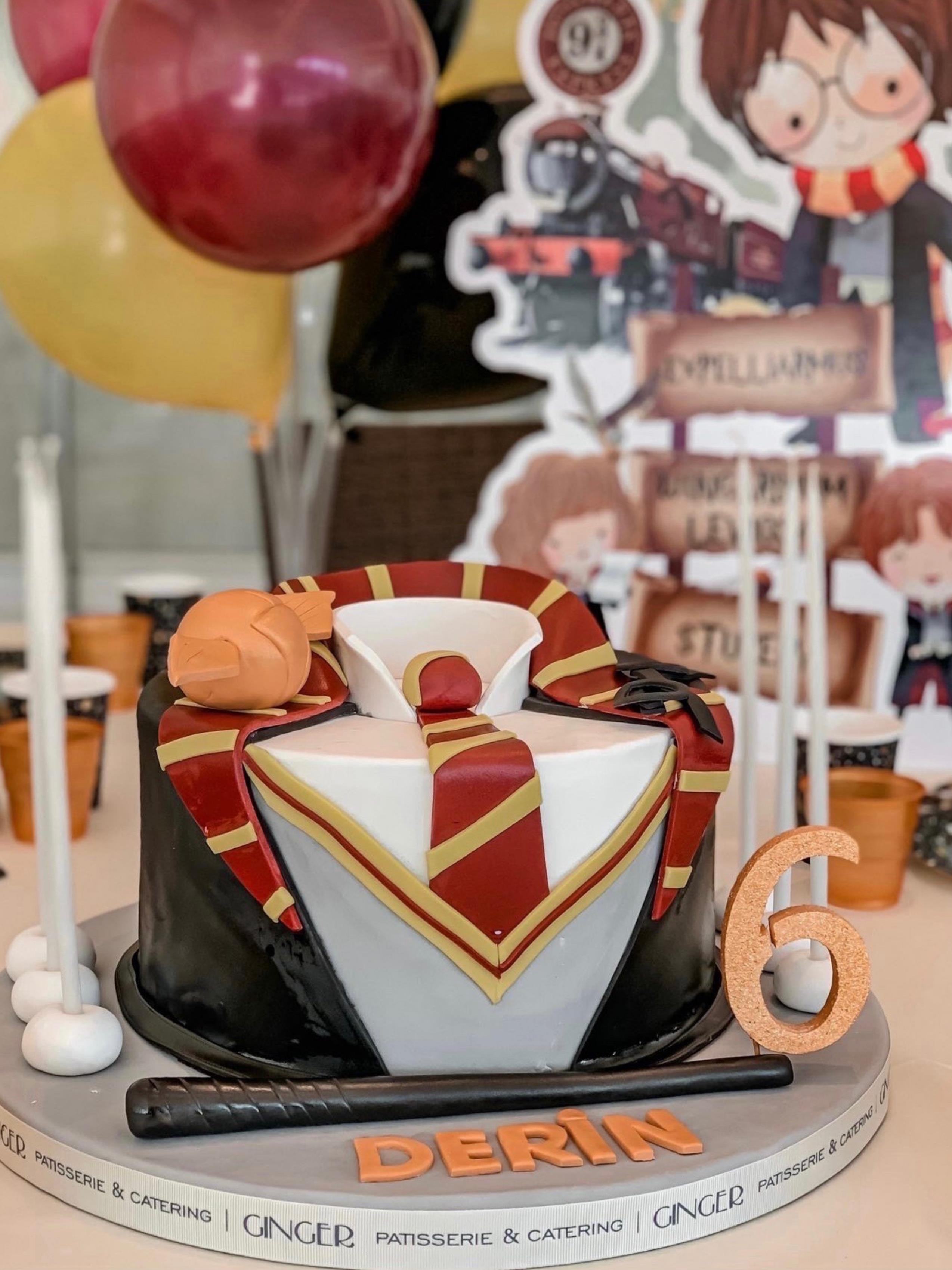 Harry Potter Temalı Maket & Seçilen İçerikte Pasta