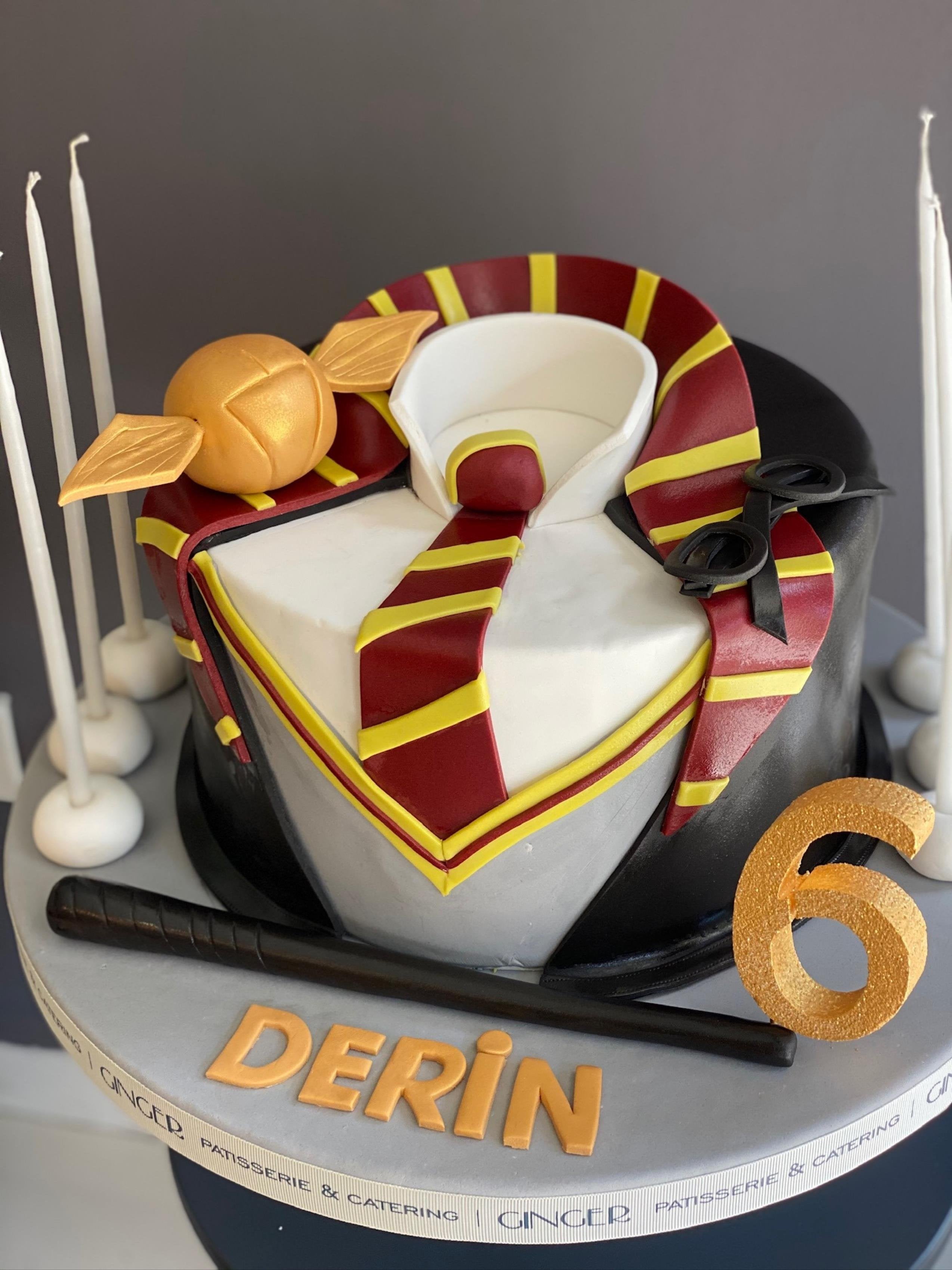 Harry Potter Temalı Maket & Seçilen İçerikte Pasta