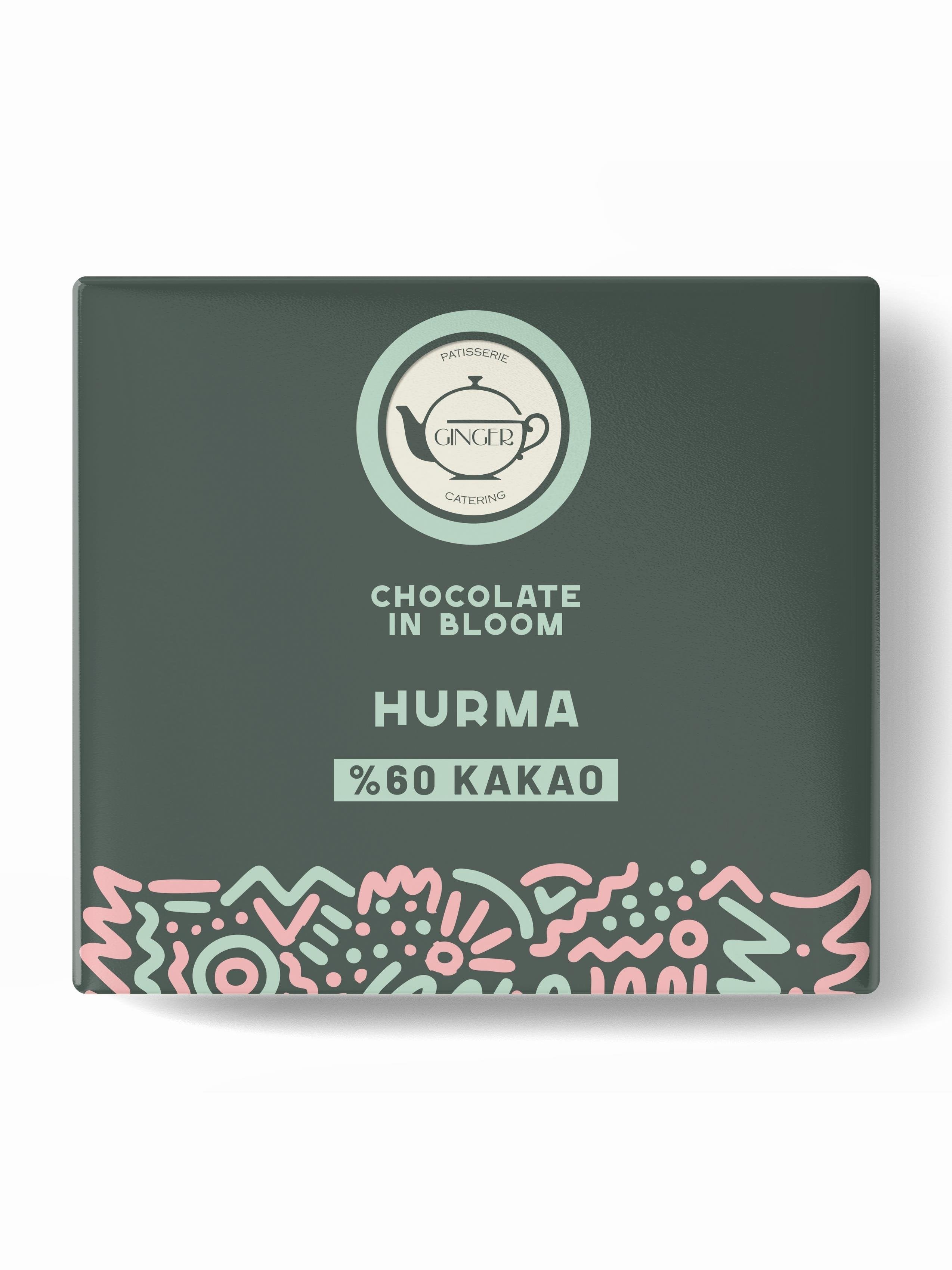 Hurmalı %60 Bitter Tablet Çikolata (40 gr) - Chocolate in Bloom
