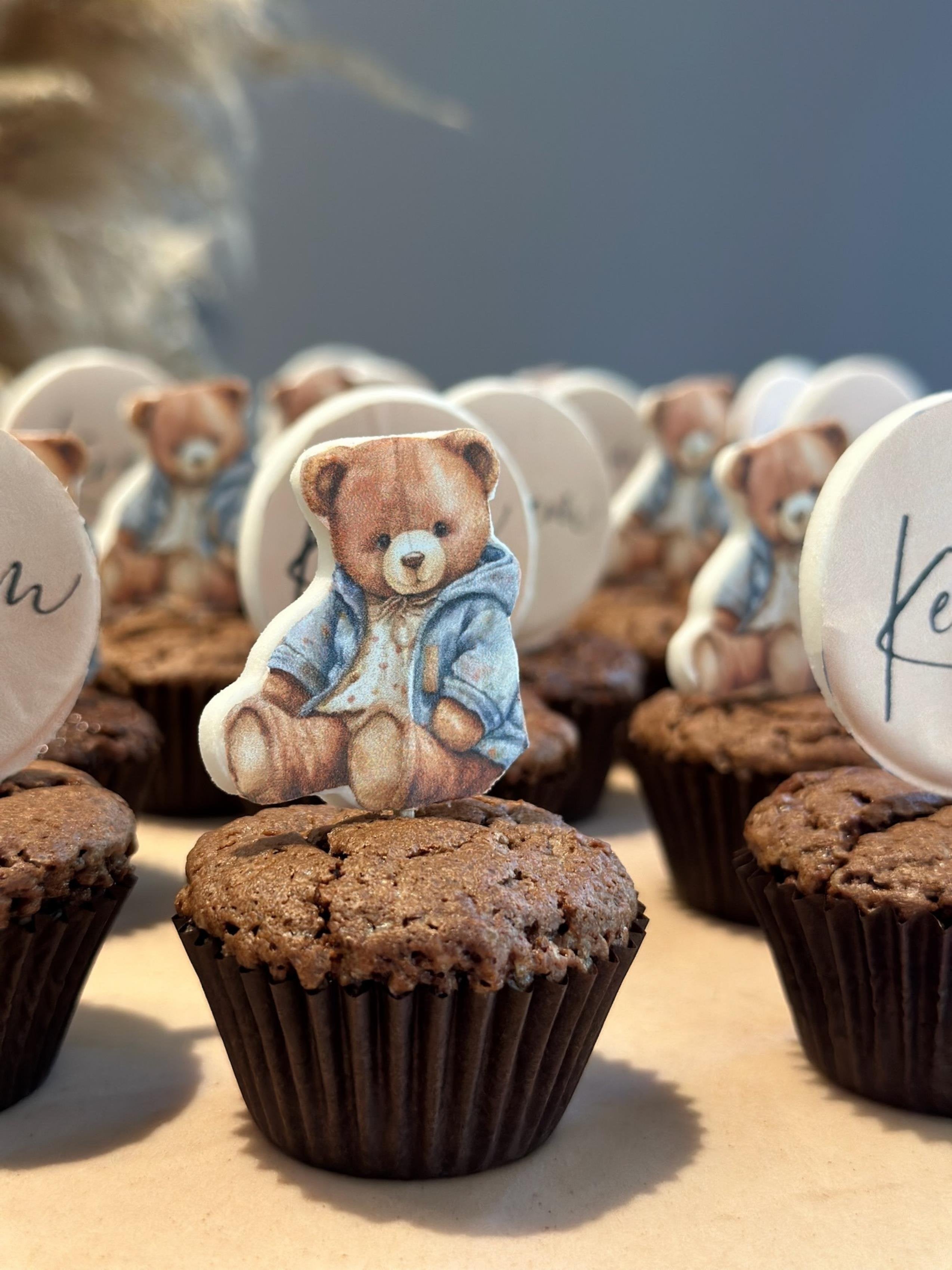 İsim Ve Tema Baskılı Mini Cupcake Aranjmanı