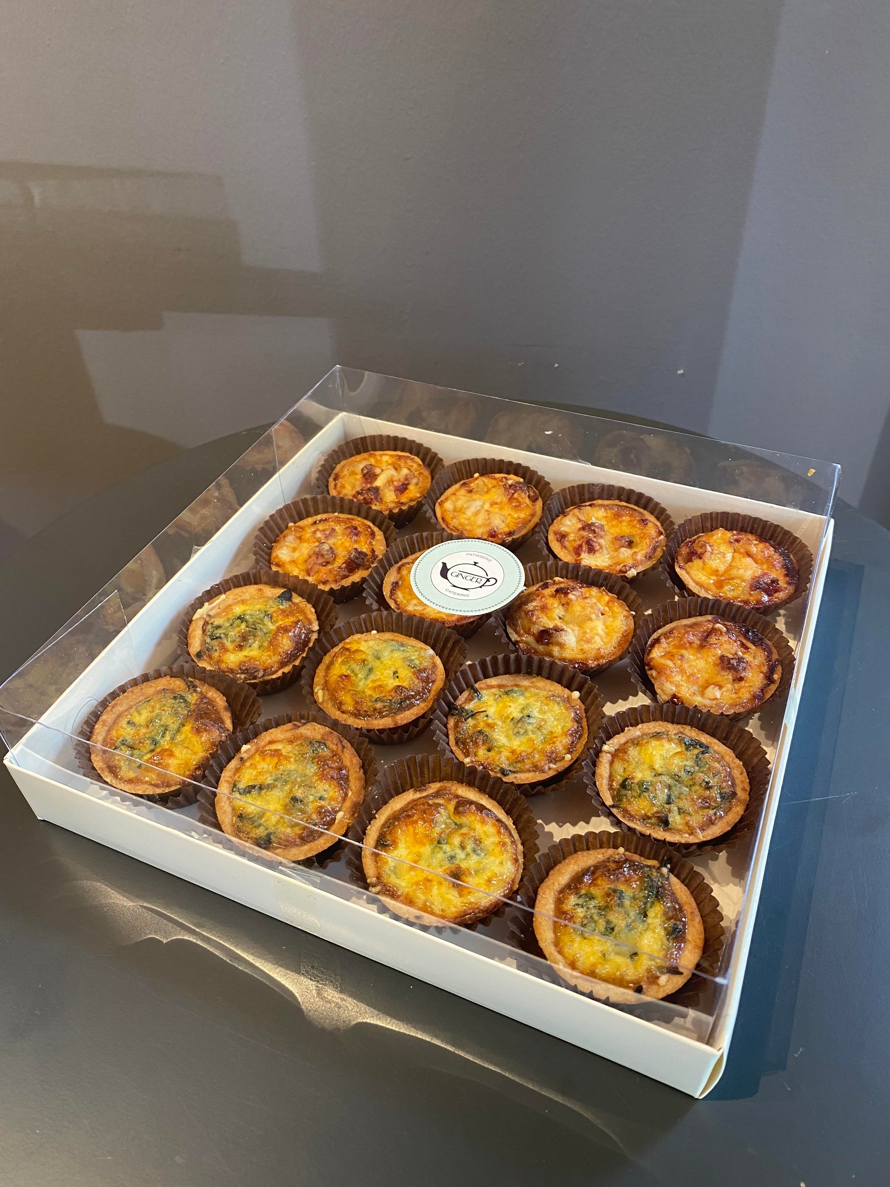 Ispanaklı Jambonlu Mini Quiche