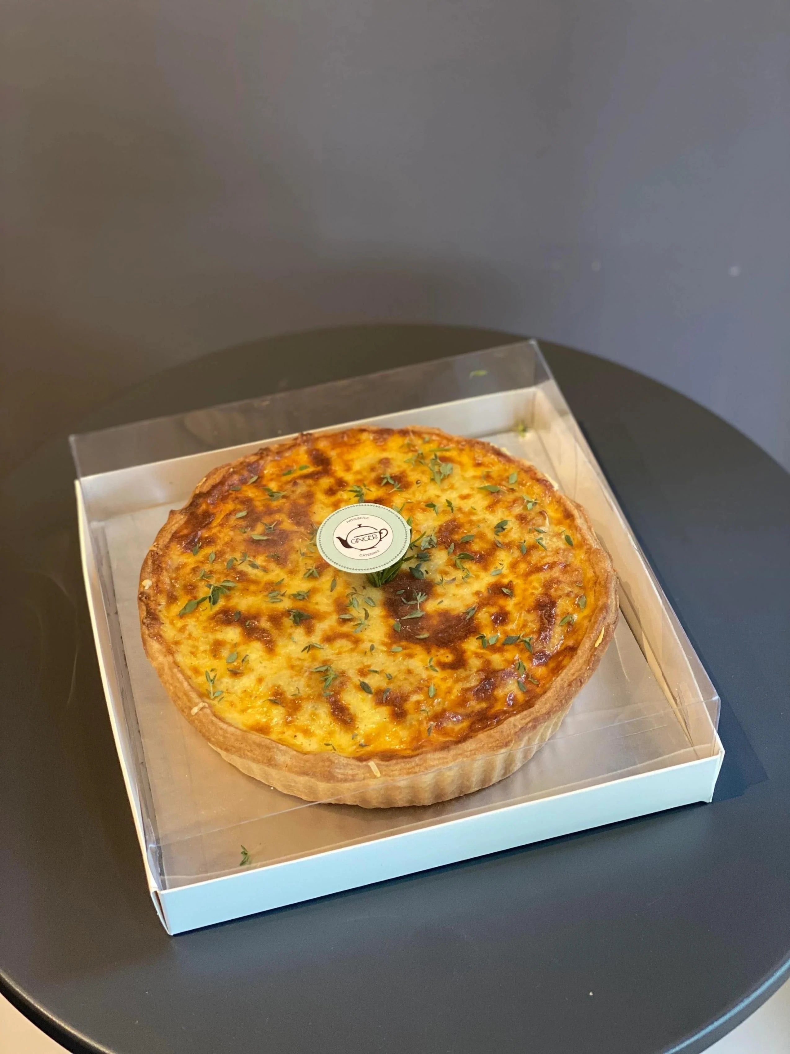 Ispanaklı Peynirli Quiche