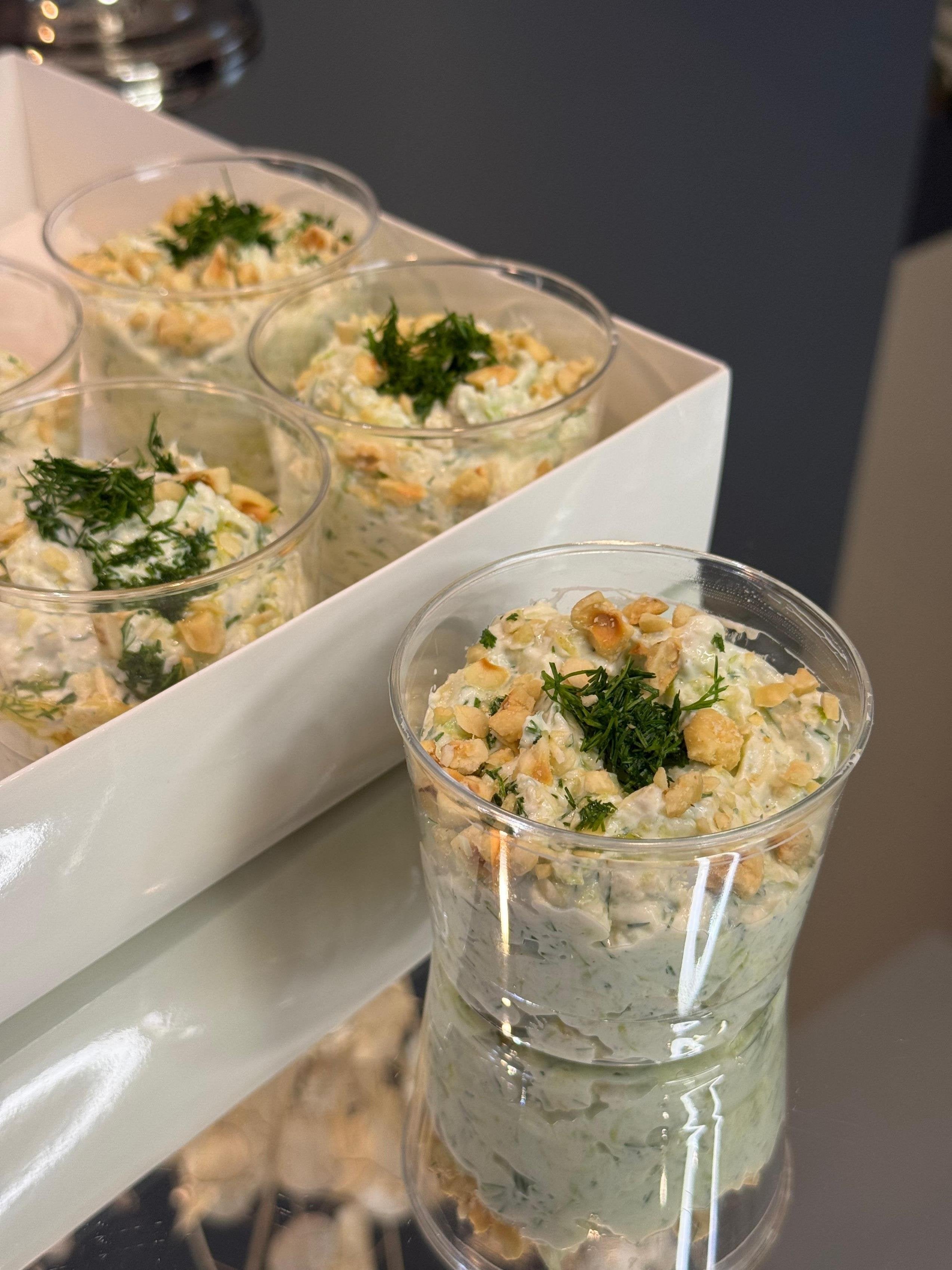 Kupta Fındıklı Yoğurtlu Kabak Salatası