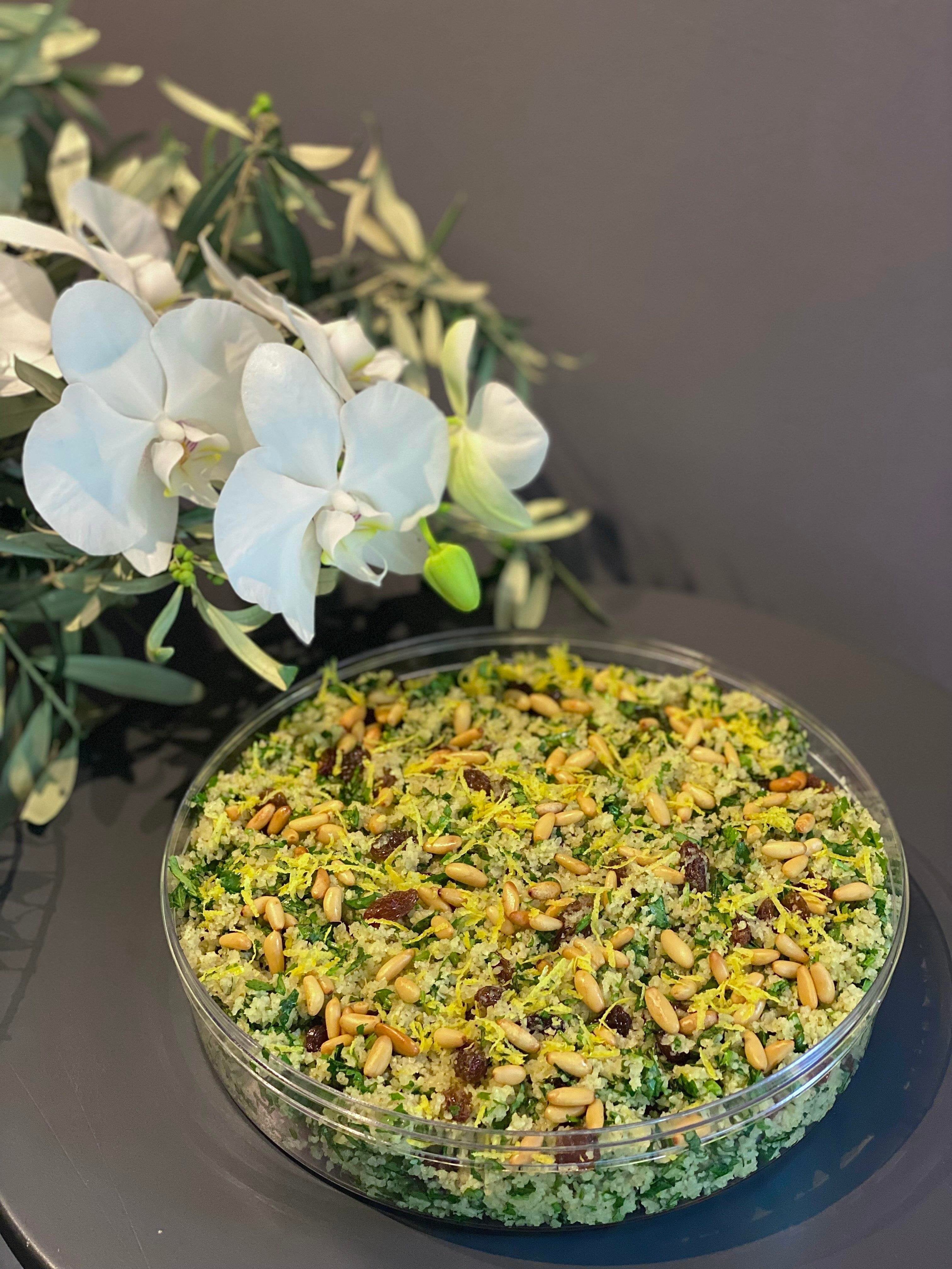 Limonlu Kişnişli Bulgur Salatası