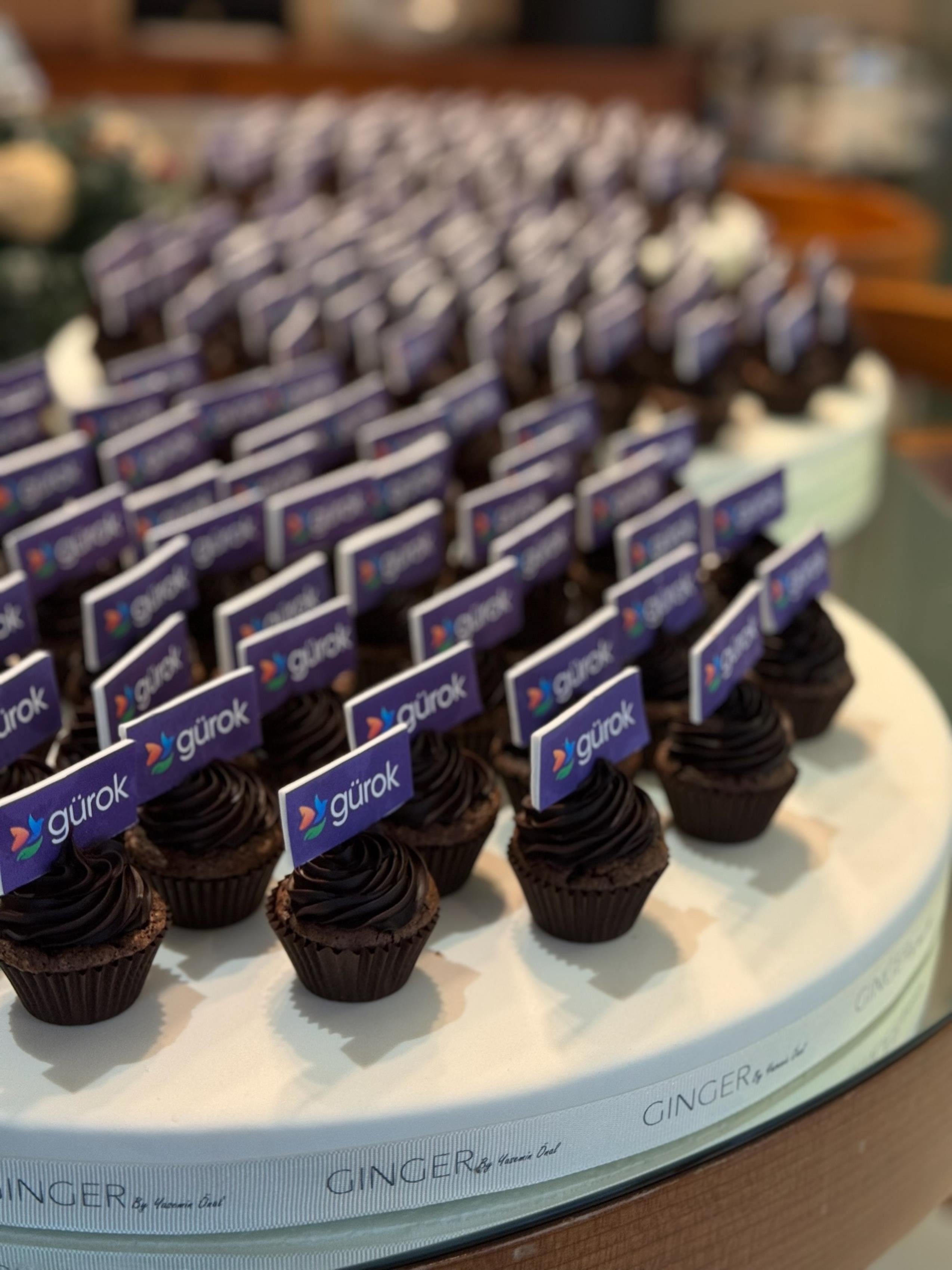 Marka Logolu veya Fotoğraflı Mini Cupcake