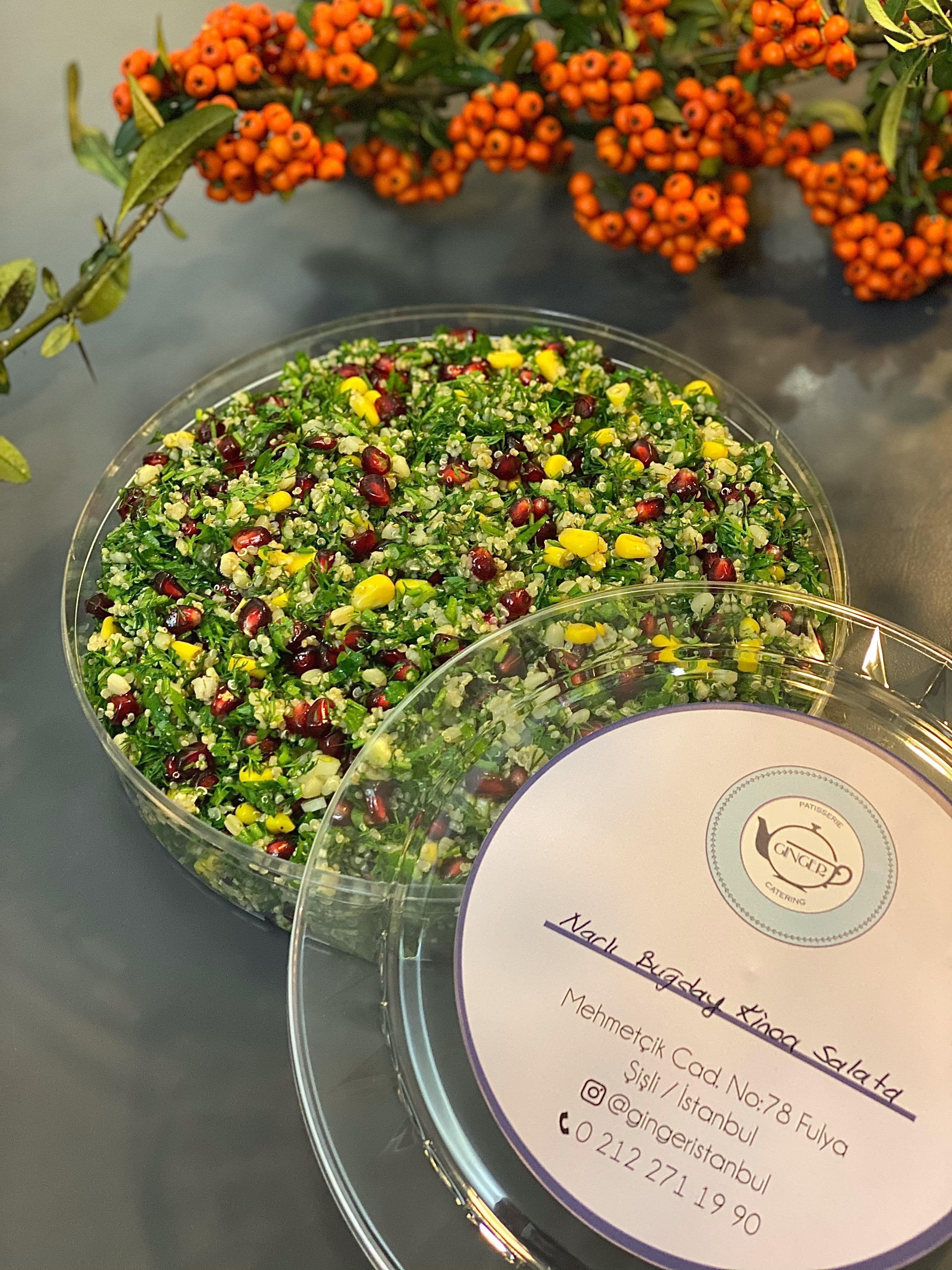 Narlı Buğday Kinoa Salata