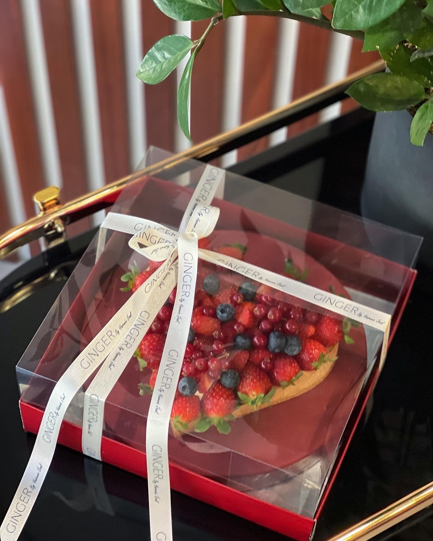 Orman Meyveli Kalp Tart