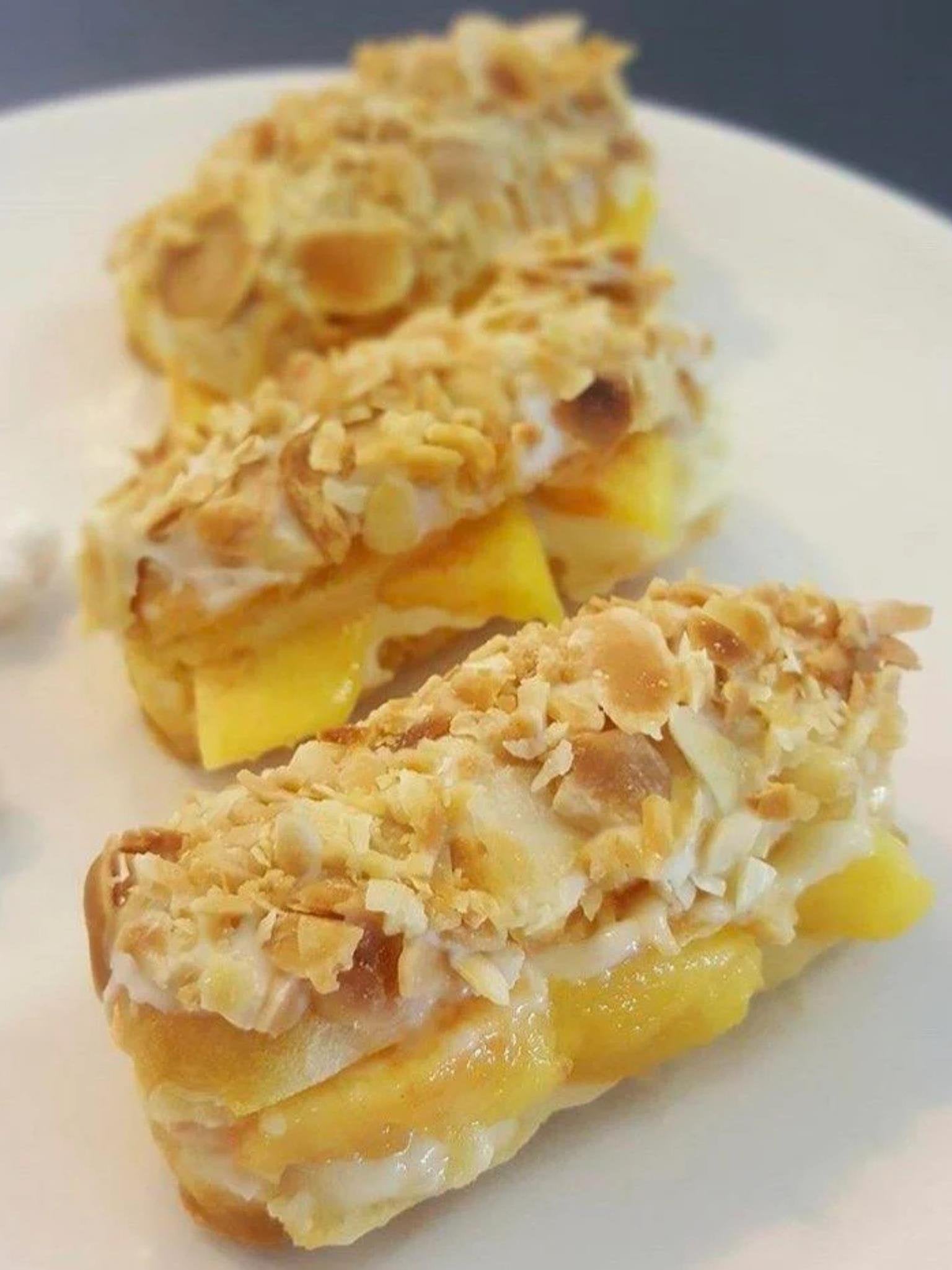 Şeftalili Mini Ekler Kutusu (16 lı Kutu)