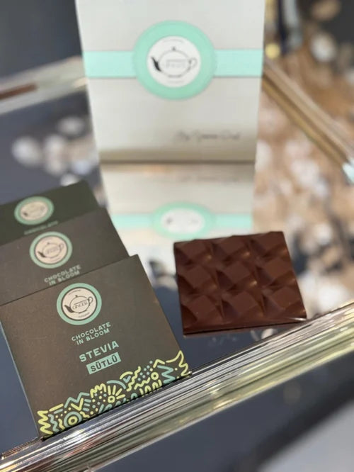 Stevia Sütlü Tablet Çikolata (40 gr) - Chocolate in Bloom