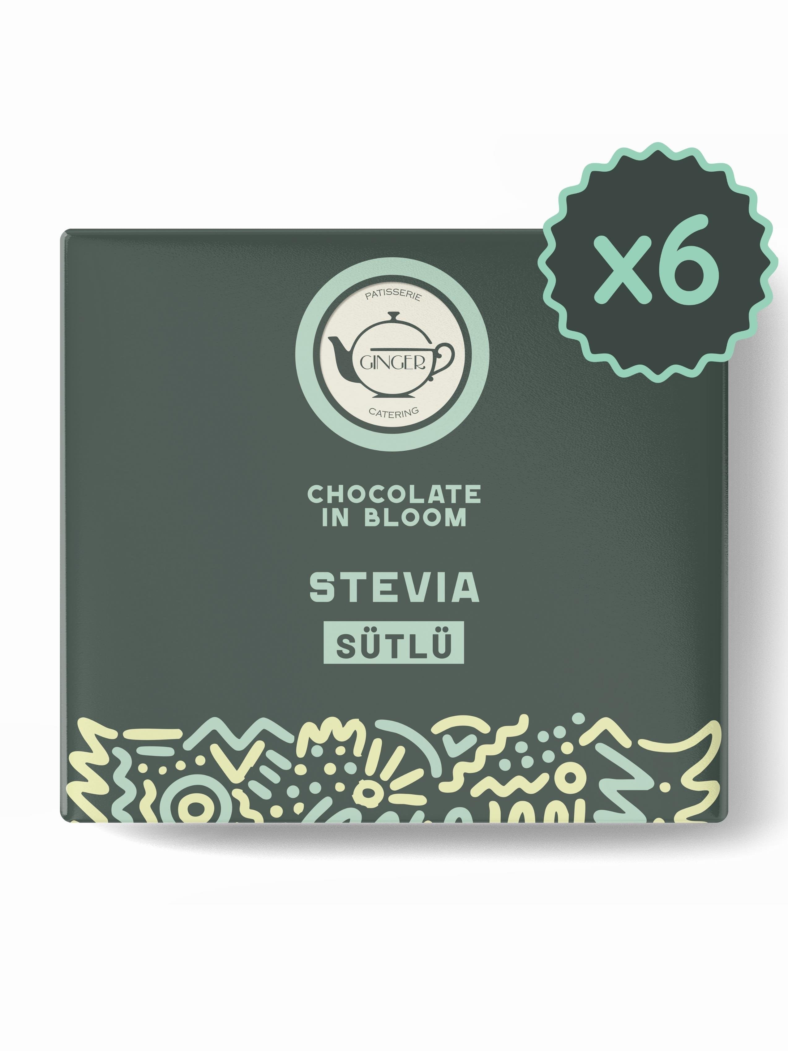 Stevia Sütlü Tablet Çikolata Seti 40 gr
