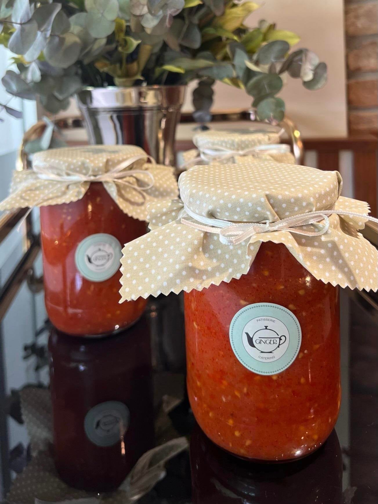 Taze Otlu Domates Sos (Ginger's Tomato Sauce)