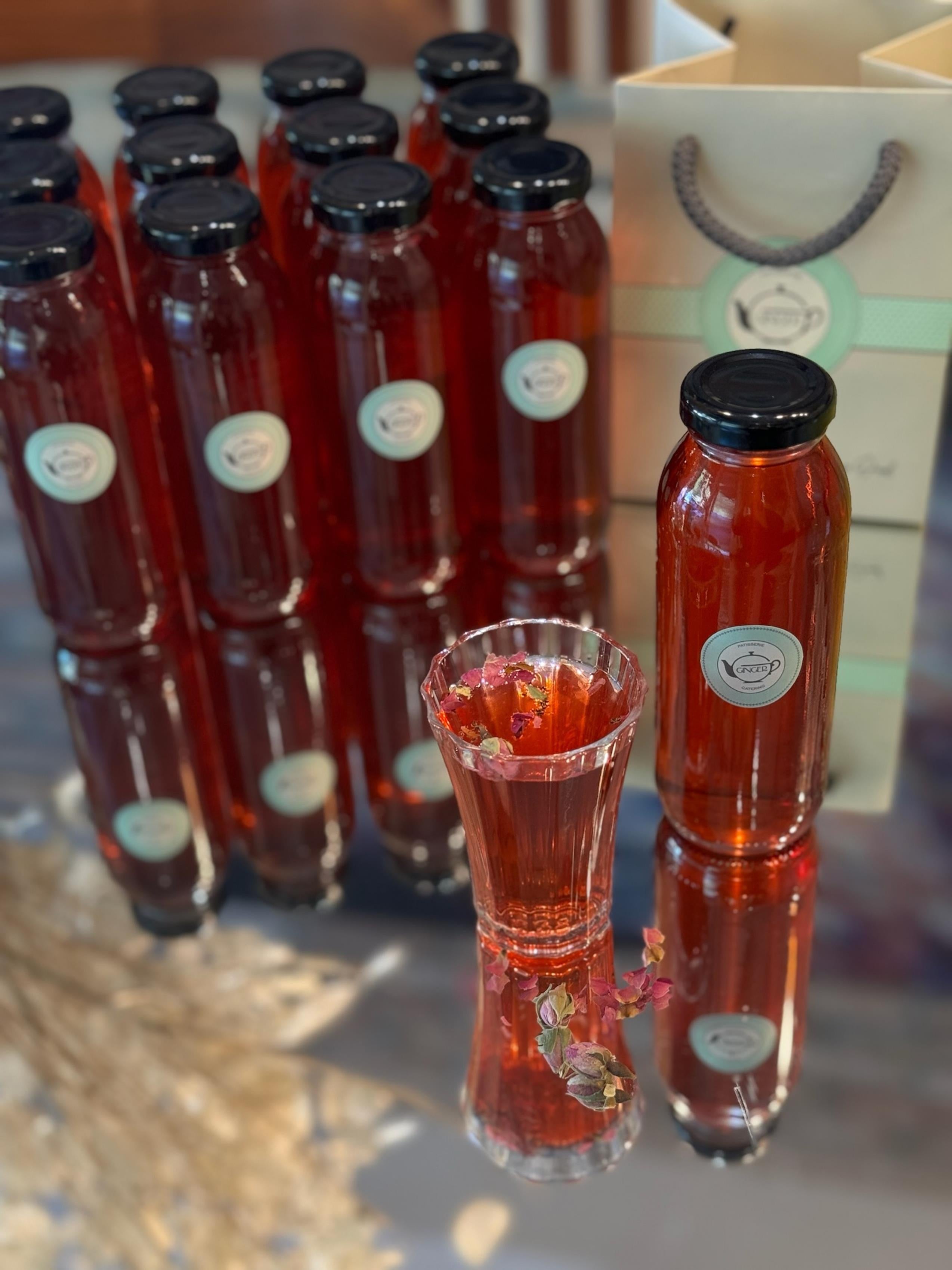 Tek Kişilik Cam Şişelerde Lohusa Şerbeti (250 ml.)