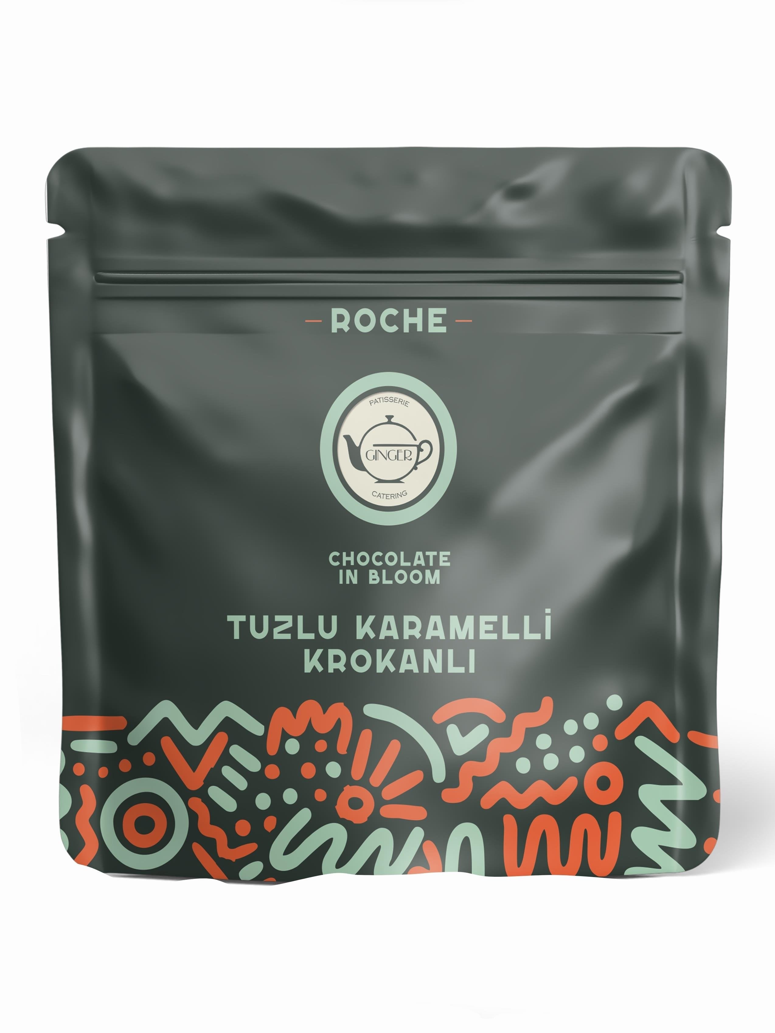Tuzlu Karamel Krokanlı Roche Çikolata (40 gr) - Chocolate in Bloom
