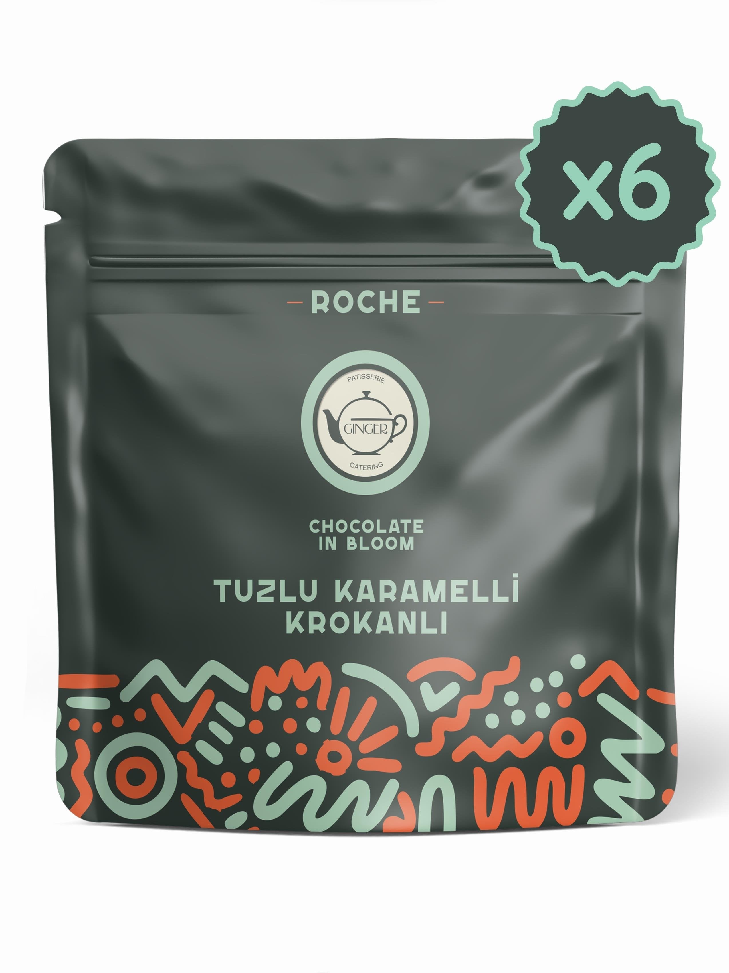 Tuzlu Karamel Krokanlı Roche Çikolata Seti 40 Gr