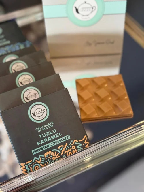 Tuzlu Karamel Tablet Çikolata (40 gr) - Chocolate in Bloom