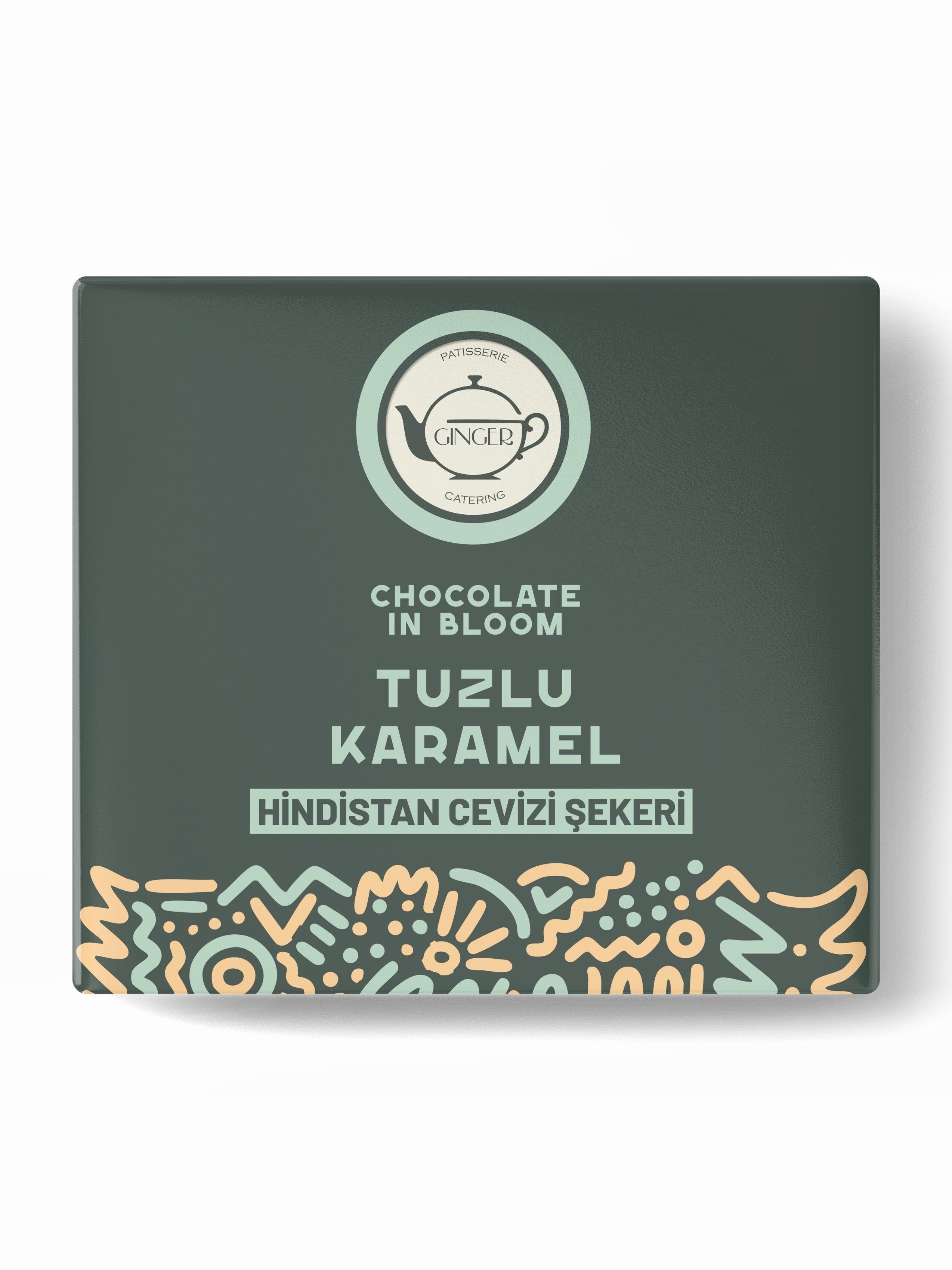 Tuzlu Karamel Tablet Çikolata (40 gr) - Chocolate in Bloom