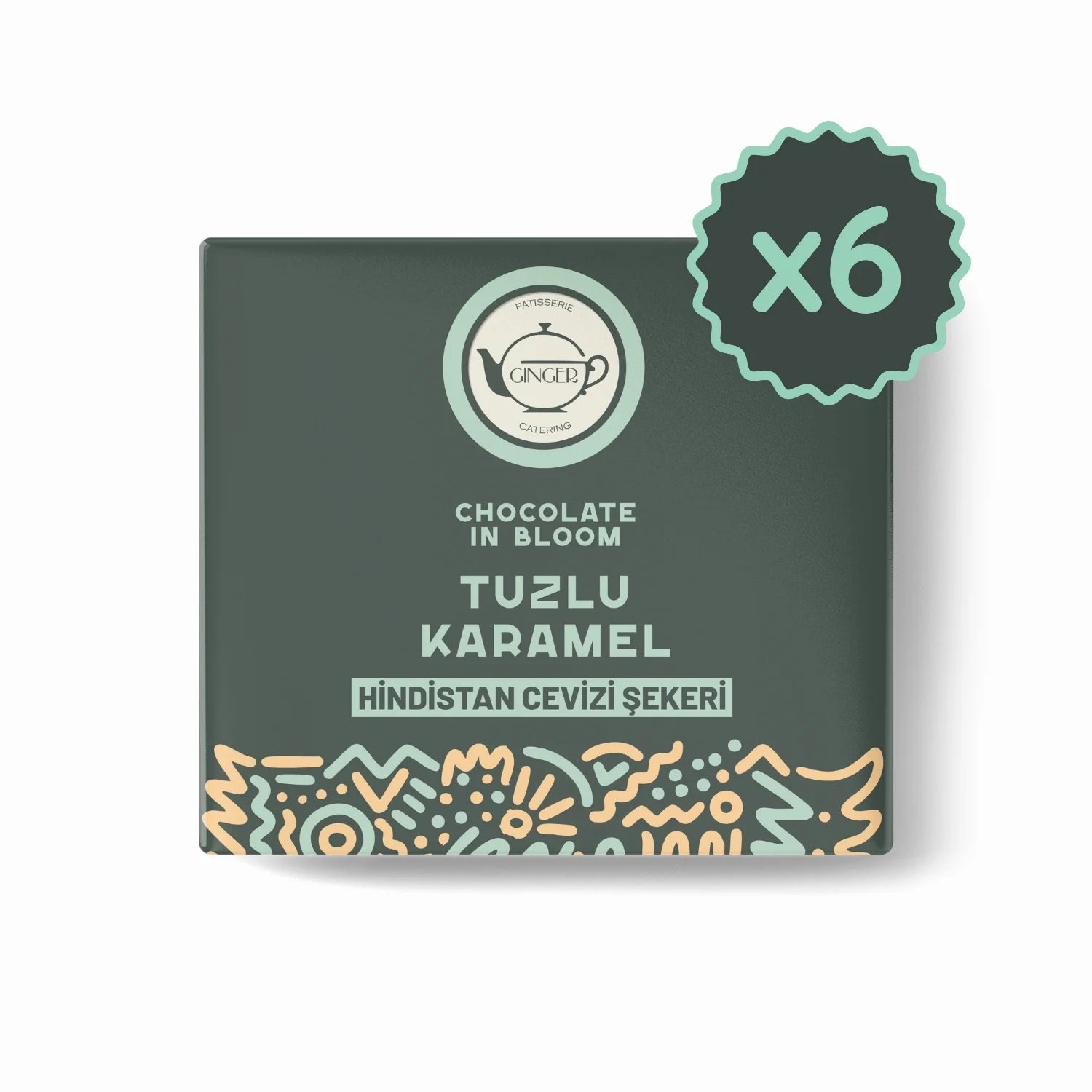 Tuzlu Karamel Tablet Çikolata Seti 40 gr