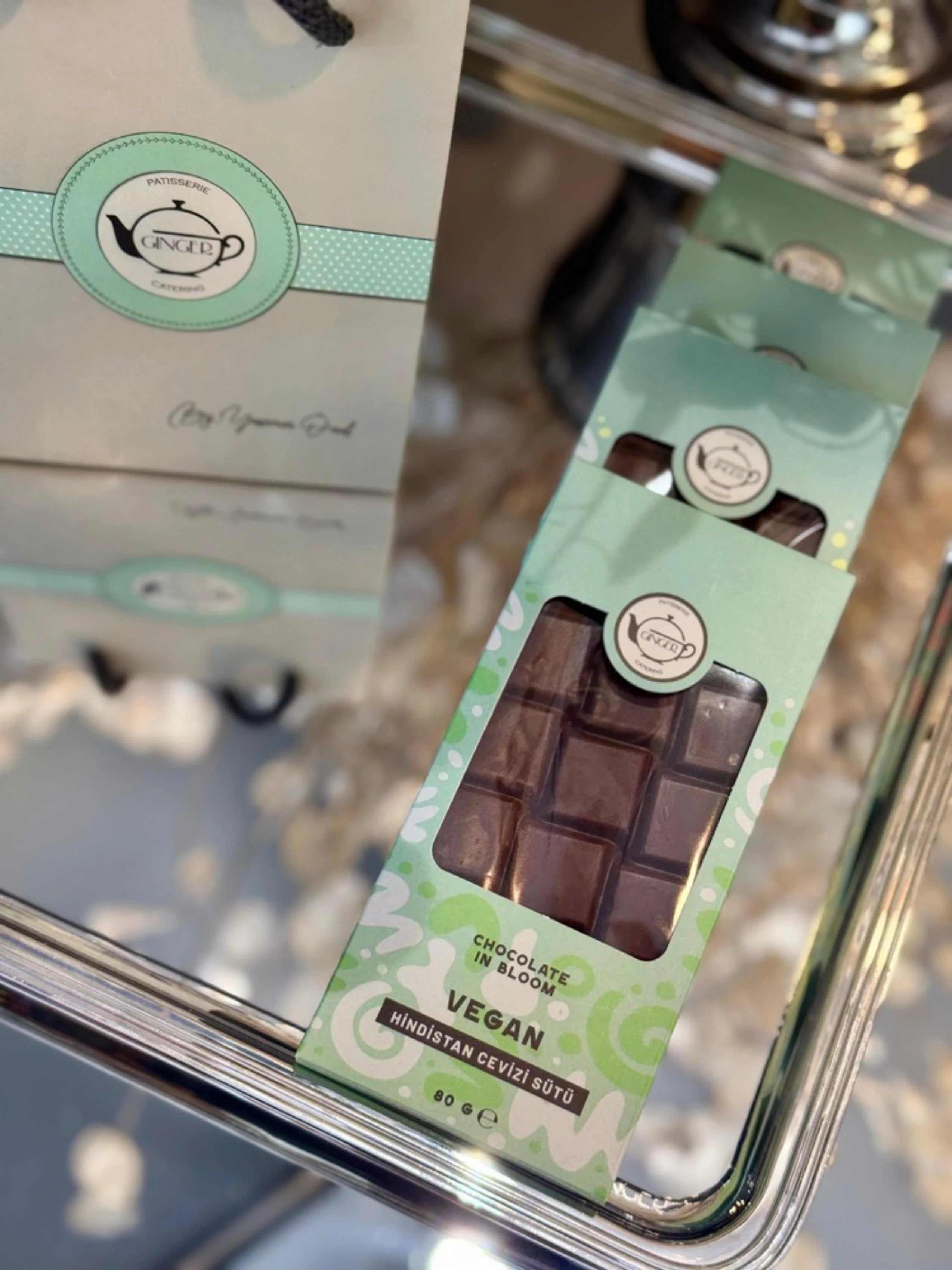 Vegan Tablet Çikolata (80 gr) - Chocolate in Bloom