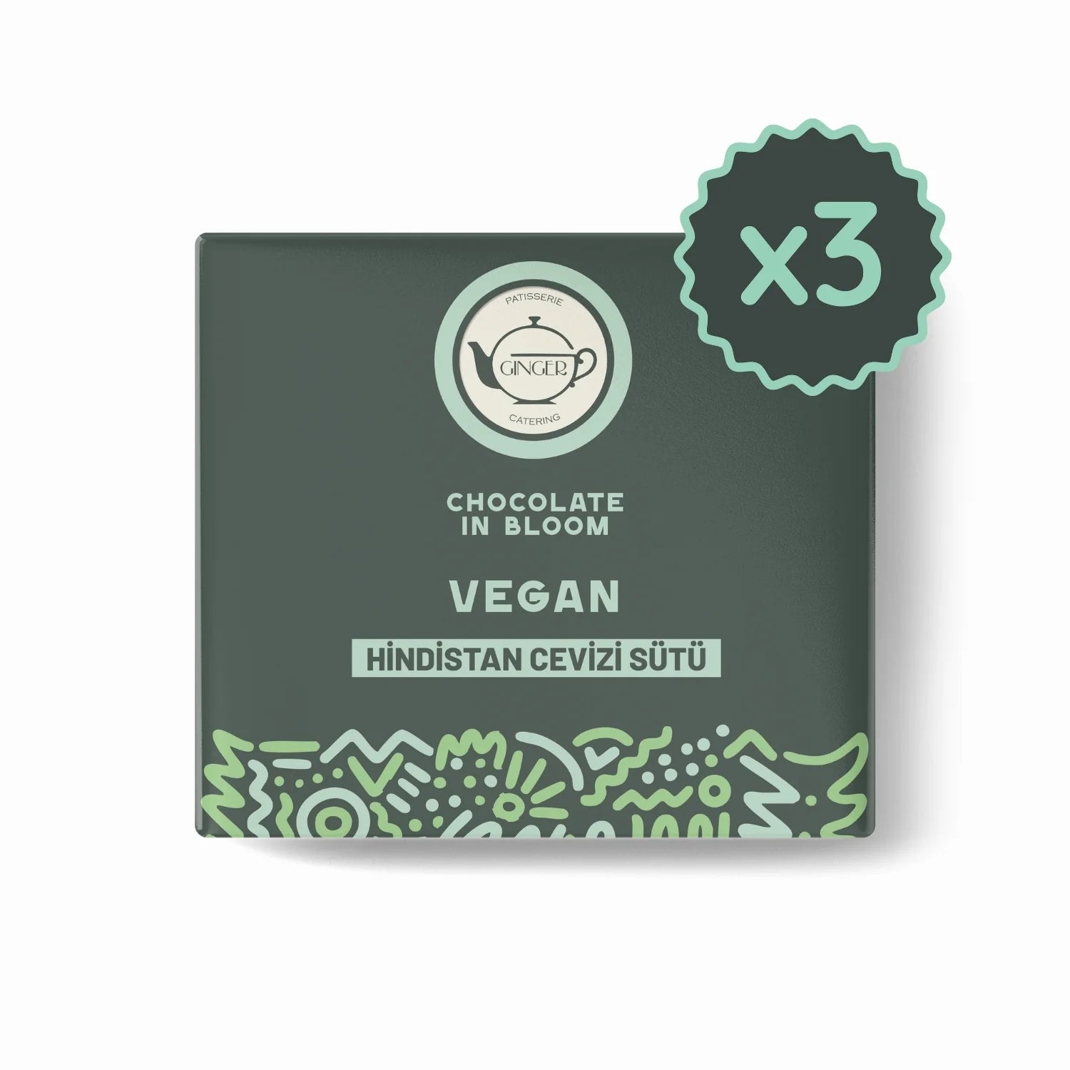 Vegan Tablet Çikolata Seti 40 Gr